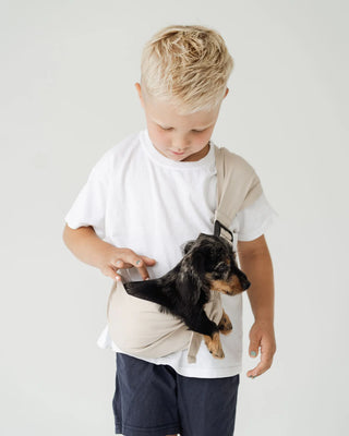 Qookie Mini Go Puppentrage – für Kleinkinder ab 1,5 Jahren. Tragen wie die Großen! Hochwertig, verstellbar & schadstofffrei. Perfektes Geschwistergeschenk.
