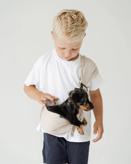 Qookie Mini Go Puppentrage – für Kleinkinder ab 1,5 Jahren. Tragen wie die Großen! Hochwertig, verstellbar & schadstofffrei. Perfektes Geschwistergeschenk.