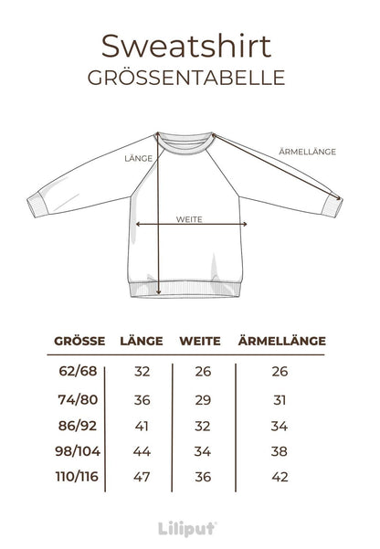 Die süßeste Liebeserklärung zum Anziehen! Das kuschelige graue Sweatshirt mit """"Amore Mio""""-Schriftzug bringt italienisches Flair in den Kinder-Alltag.""