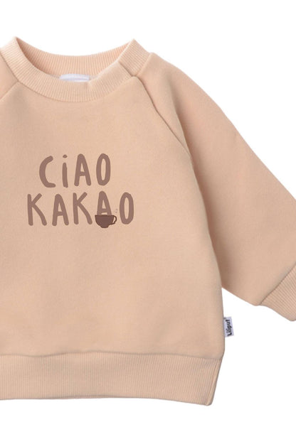 Der Gute-Laune-Garant für jeden Tag! Das trendige Sweatshirt mit dem beliebten """"Ciao Kakao""""-Print ist kuschelweich und lässig geschnitten.""