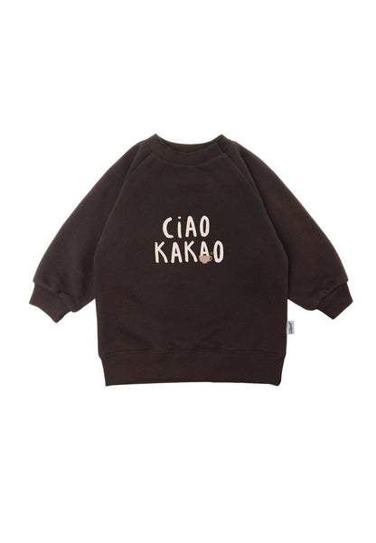 Der Gute-Laune-Garant für jeden Tag! Das trendige Sweatshirt mit dem beliebten """"Ciao Kakao""""-Print ist kuschelweich und lässig geschnitten.""
