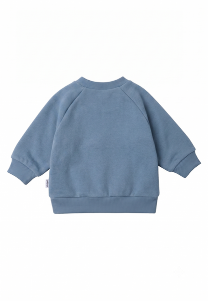 Französischer Chic für die Kleinsten! Das süße Sweatshirt mit Croissant-Print ist butterweich, bequem geschnitten und zum Anbeißen niedlich.