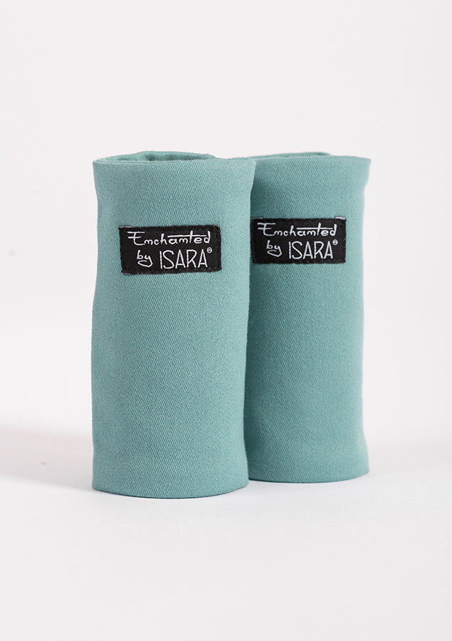 Schone deine Babytrage in der Zahnungsphase. Die kuschelweichen Teething Pads aus 100% Bio-Baumwolle fangen Speichel auf und sind leicht waschbar.