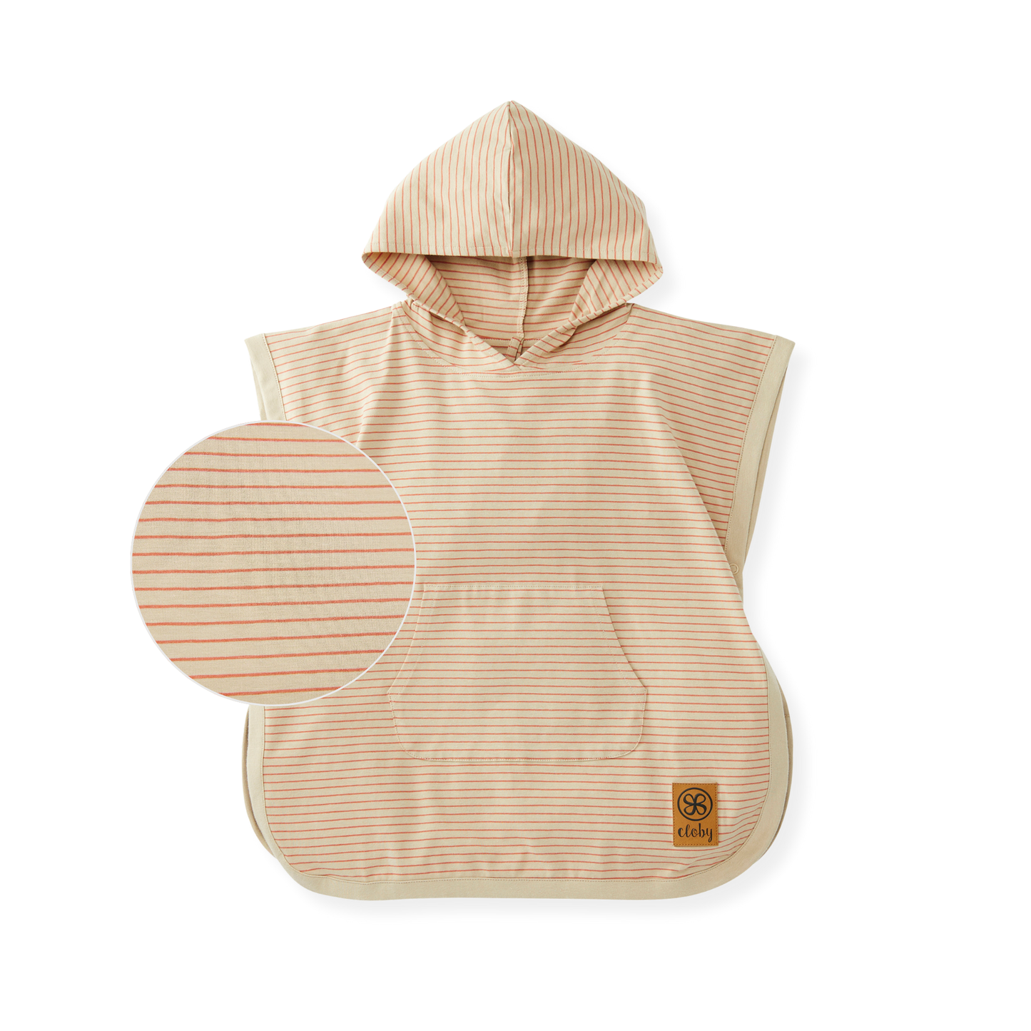 Cloby UV Poncho UPF 50+ – aus Bambus-Mix, ultraweich, schnelltrocknend & chemiefrei. Mit Kapuze & Druckknöpfen. Für 1–5 Jahre. Jetzt entdecken!