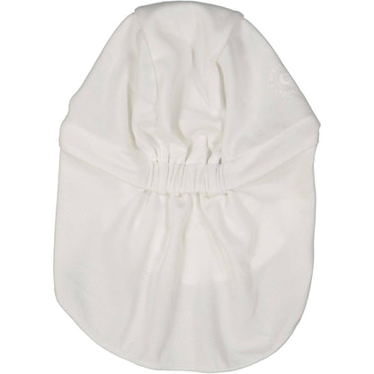 Sicher in der Sonne! Der leichte Sonnenhut mit UV-Schutz 50+ schützt Nacken und Ohren zuverlässig, trocknet schnell und bleibt dank Bändern sicher auf dem Kopf.