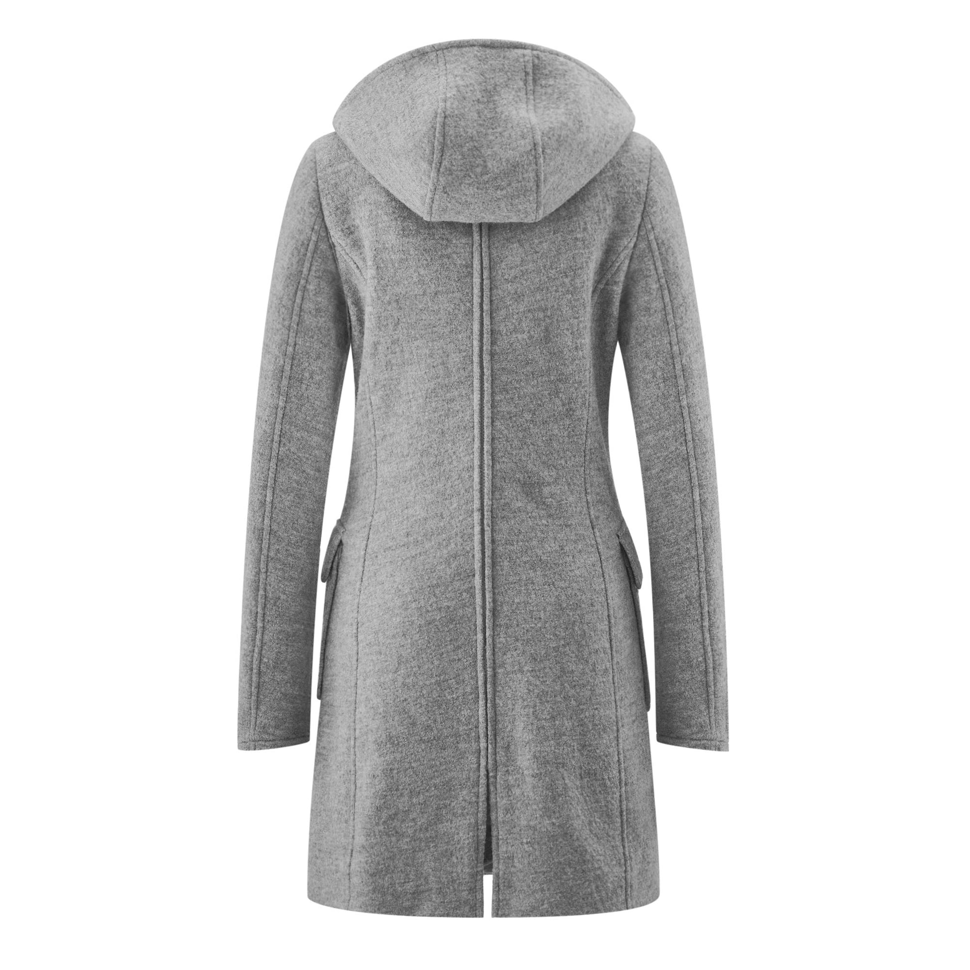 Eleganz trifft Naturfaser. Der edle 4-in-1 Wintermantel aus reinem Wollwalk ist klimaregulierend, schmutzabweisend und wärmt wunderbar beim Babytragen.
