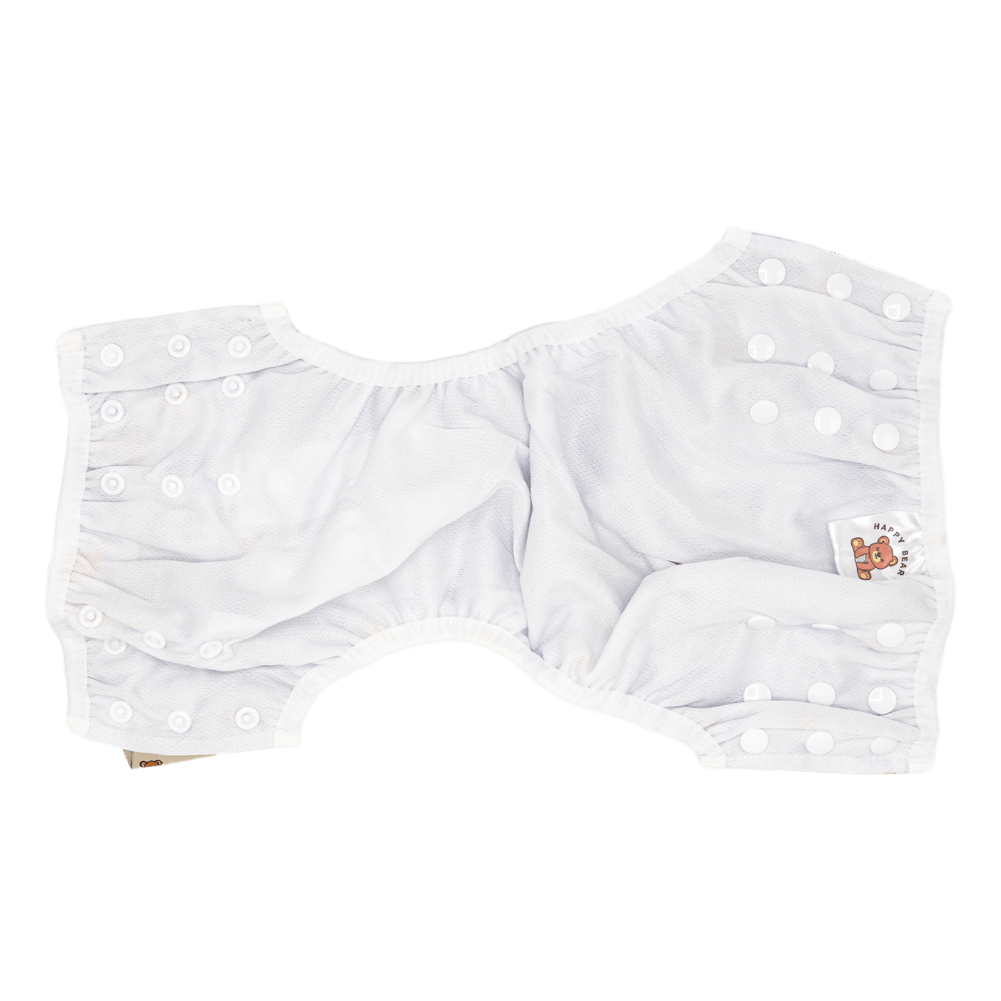 Auslaufsicherer Badespaß! Die nachhaltige Schwimmwindel wächst dank praktischer Druckknöpfe von 0 bis 3 Jahren einfach mit deinem Baby mit.