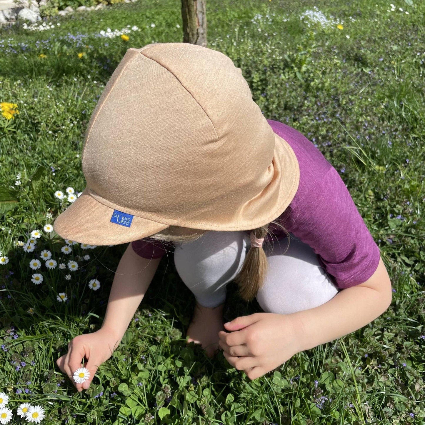 Sommerkappe - Merinowolle & Seide